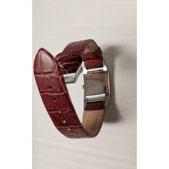 Kenneth Cole New York Women's watch Burgundy Leather - Picture 5 of 5